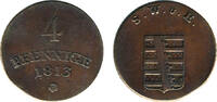 Sachsen-Weimar-Eisenach, Herzogtum 4 Pfennig Sachsen-Weimar-Eisenach, Herzogtum -