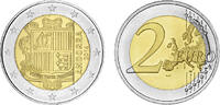 Andorra 2 Euro Andorra -