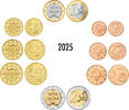 3,88 Euro 2025 Slowakei-Euro-KMS 2025 Slowakei-Euro-KMS 2025 bankfrisch