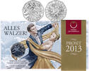 5 Euro 2013 Österreich Österreich handgehoben