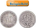 50 Pfennig 1876 Jaeger 7 Jaeger 7 schön