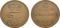 Mecklenburg-Schwerin, Herzogtum 2 Pfennig Mecklenburg-Schwerin, Herzogtum -