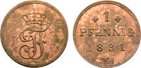 Mecklenburg-Schwerin, Herzogtum 1 Pfennig Mecklenburg-Schwerin, Herzogtum -