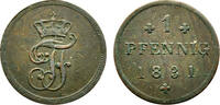 Mecklenburg-Schwerin, Herzogtum 1 Pfennig Mecklenburg-Schwerin, Herzogtum -