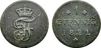 Mecklenburg-Schwerin, Herzogtum 1 Pfennig Mecklenburg-Schwerin, Herzogtum -