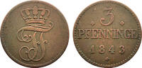 Mecklenburg-Schwerin, Herzogtum 3 Pfennig Mecklenburg-Schwerin, Herzogtum -
