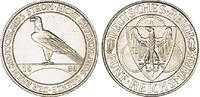 Weimarer Republik 5 Reichsmark Weimarer Republik -