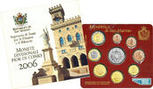 8,88 Euro 2006 San Marino Euro-KMS 2006 San Marino Euro-KMS 2006 Stempelglanz