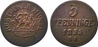 Rostock, Hansestadt 3 Pfennig Rostock, Hansestadt -