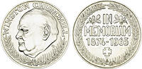  1965 Tod von Winston CHURCHILL Tod von Winston CHURCHILL bankfrisch