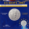 Frankreich 1/4 Euro 2003 Frankreich Stempelglanz 32.61 US$  +  115.62 US$ shipping