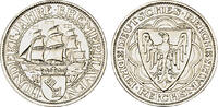 Weimarer Republik 3 Reichsmark 1927 Weimarer Republik vorz&uuml;glich 228.93 US$  +  115.62 US$ shipping