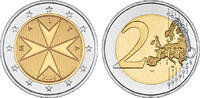 Malta 2 Euro 2026 Malta bankfrisch 11.45 US$  +  115.62 US$ shipping