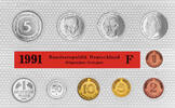 Deutschland DM-KMS 1991 12,68 Deutsche Mark Deutschland DM-KMS 1991 -