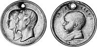 FRANKREICH 1856 TAUFE THRONFOLGER FRANKREICH 1856 TAUFE THRONFOLGER -