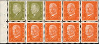 Deutsches Reich - Zusammendrucke Deutsches Reich - Zusammendrucke -