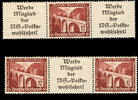 Deutsches Reich - Zusammendrucke Deutsches Reich - Zusammendrucke -