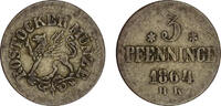 Rostock, Hansestadt 3 Pfennig Rostock, Hansestadt -