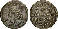 Würzburg, Bistum 1/2 Pfennig Würzburg, Bistum -