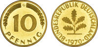 Deutschland 10 Pfennig Deutschland -
