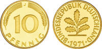 Deutschland 10 Pfennig Deutschland -