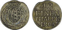 Sachsen, Albertiner 1/48 Taler - Sachsen, Albertiner -