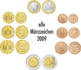 Deutschland Euro-KMS 2009 5 x 3,88 Euro Deutschland Euro-KMS 2009 -