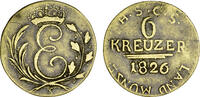 Sachsen-Coburg-Saalfeld, Herzogtum 6 Kreuzer Sachsen-Coburg-Saalfeld, Herzogtum -