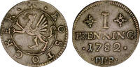 Rostock, Hansestadt 1 Pfennig Rostock, Hansestadt -