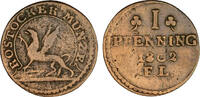 Rostock, Hansestadt 1 Pfennig Rostock, Hansestadt -