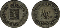 Sachsen-Meiningen, Herzogtum 1/4 Kreuzer Sachsen-Meiningen, Herzogtum -