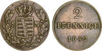 Sachsen-Meiningen, Herzogtum 2 Pfennig Sachsen-Meiningen, Herzogtum -