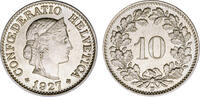 10 Rappen 1927 Schweiz Schweiz uncirculiert