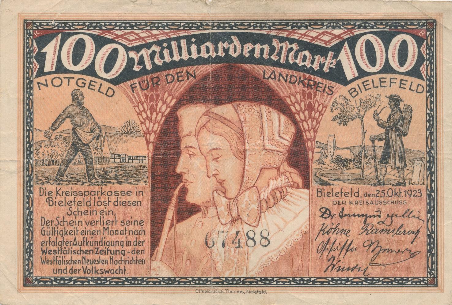 германия 1923