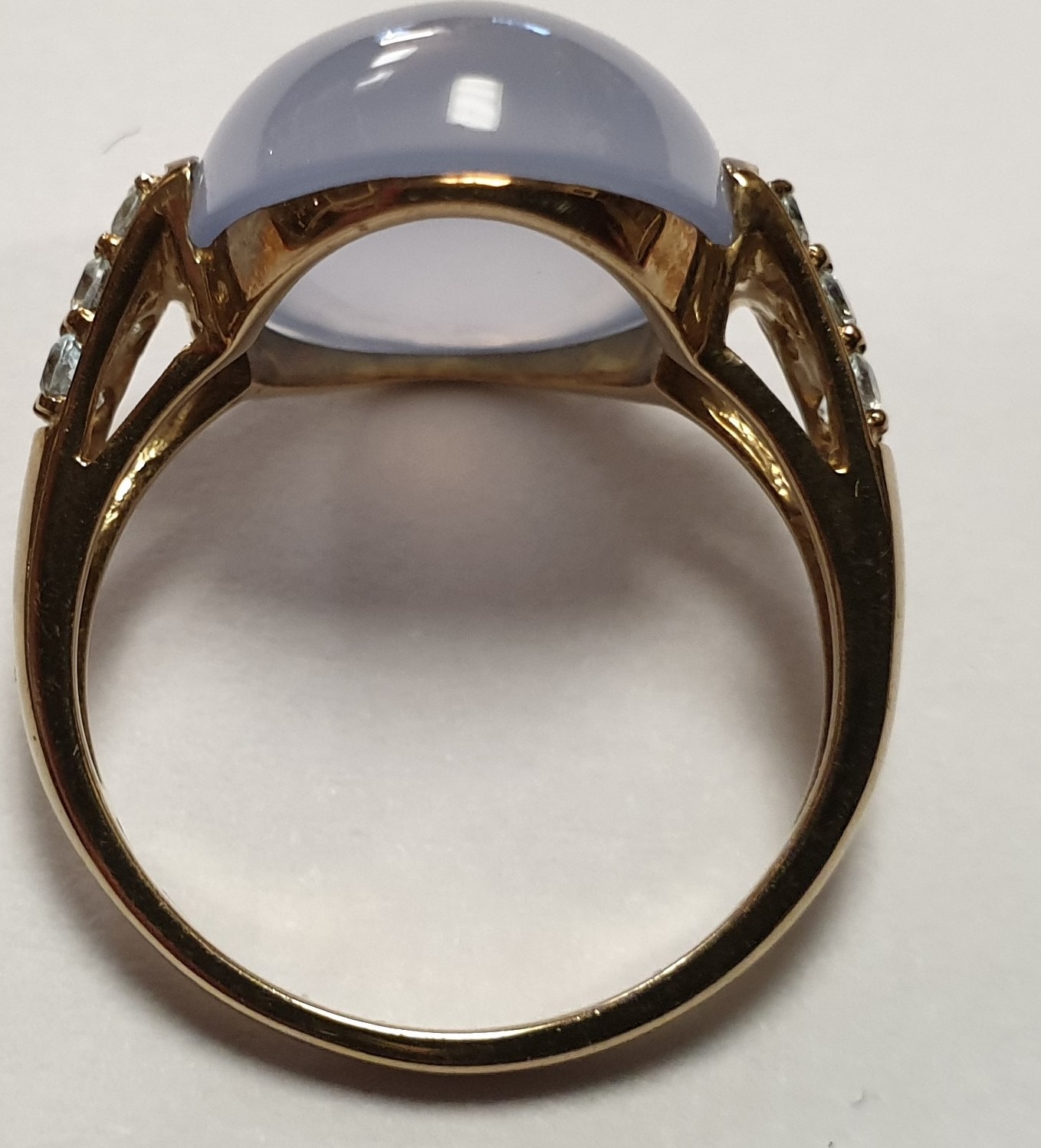 8 Karat Goldring 333er Gold Ring Gelbgold Damenring Halbedelstein Ma Shops