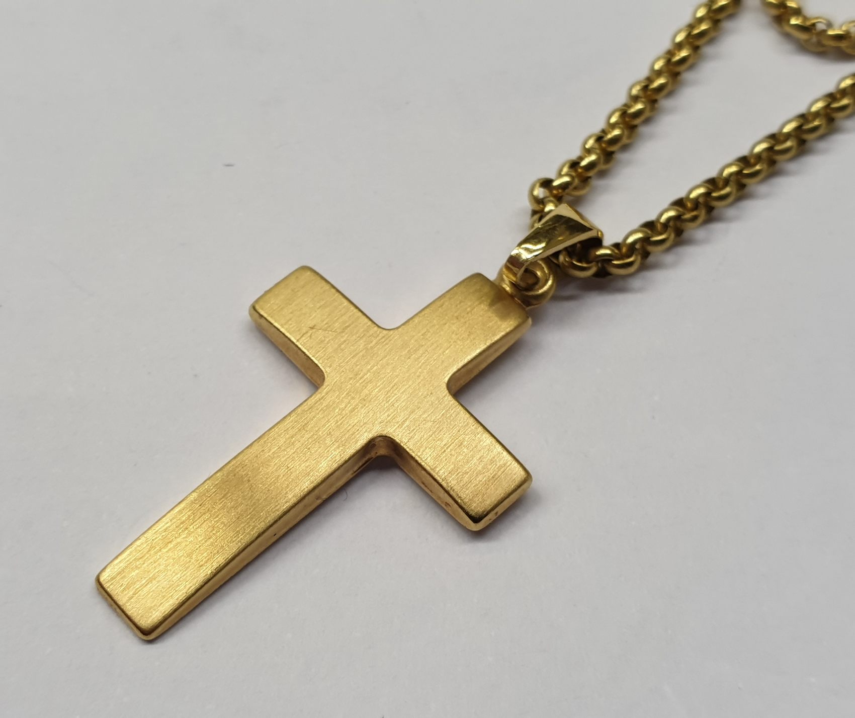 Goldkette Mit Kreuz Mnner