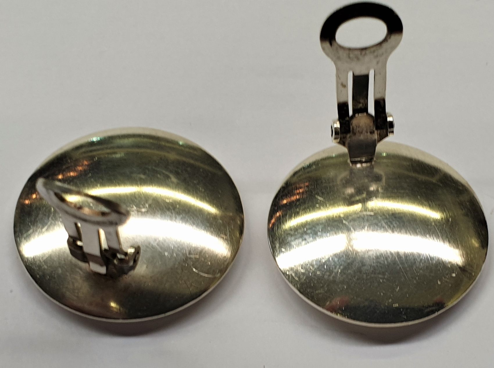 Ohrringe Ohrclips aus Dänemark SIK 925 er Silber sehr selten | MA-Shops