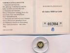 Deutschland Medaille Goldmedaille 2009 60 Jahre BRD in Gold Neue Glaskuppel am Reichstag 1999 Proof