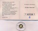 Deutschland Medaille Goldmedaille 2014 Einigkeit Recht und Freiheit 25 Jahre Mauerfall Proof
