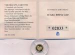 Deutschland Medaille Goldmedaille 2009 60 Jahre BRD in Gold Papstbesuch &0 Jahre Grundgesetz 1949-2009 Proof