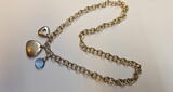 Esprit Kette Collier 925 Silber mit Farbsteinen