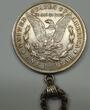 USA - Vereinigte Staaten v. Amerika $ 1 Dollar Morgan 1921 Silberkette 925er Silber mit Anhänger Venezia Kette VF
