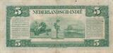 Niederländisch-Indien 5 Gulden 1943 Lima Roepiah VF