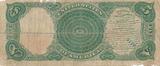 USA - Vereinigte Staaten v. Amerika $ 5 Dollars 1907 Hamilton IV, F
