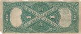 USA - Vereinigte Staaten v. Amerika $ 1 Dollar 1917 George Washington V, F mit Rissen