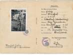 Deutschland Drittes Reich, Deutsches Reich II. Weltkrieg , Militaria 1936 Landjahr heft, Pflichtjahrzeugnis VF