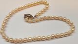 Akoya Perlenkette Perlencollier Perle 925 er Silber Verschluß Magnetverschluß
