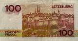 Luxemburg 100 Francs 1980 EF