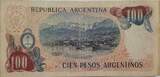 Argentinien 100 Pesos 1983 Banknote aEF