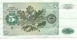 Deutschland BRD 5 Deutsche Mark DM 1980 Deutsche Bundesbank, Standardnote VF